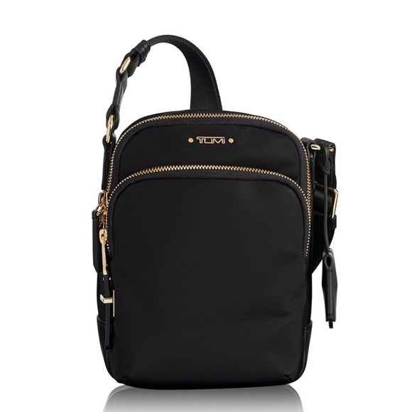 ‼️Tumi Voyageur Ruma Black Nylon Crossbody Bag - Picture 2 of 12